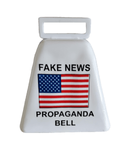 Fake News Propaganda Bell – Made in CT