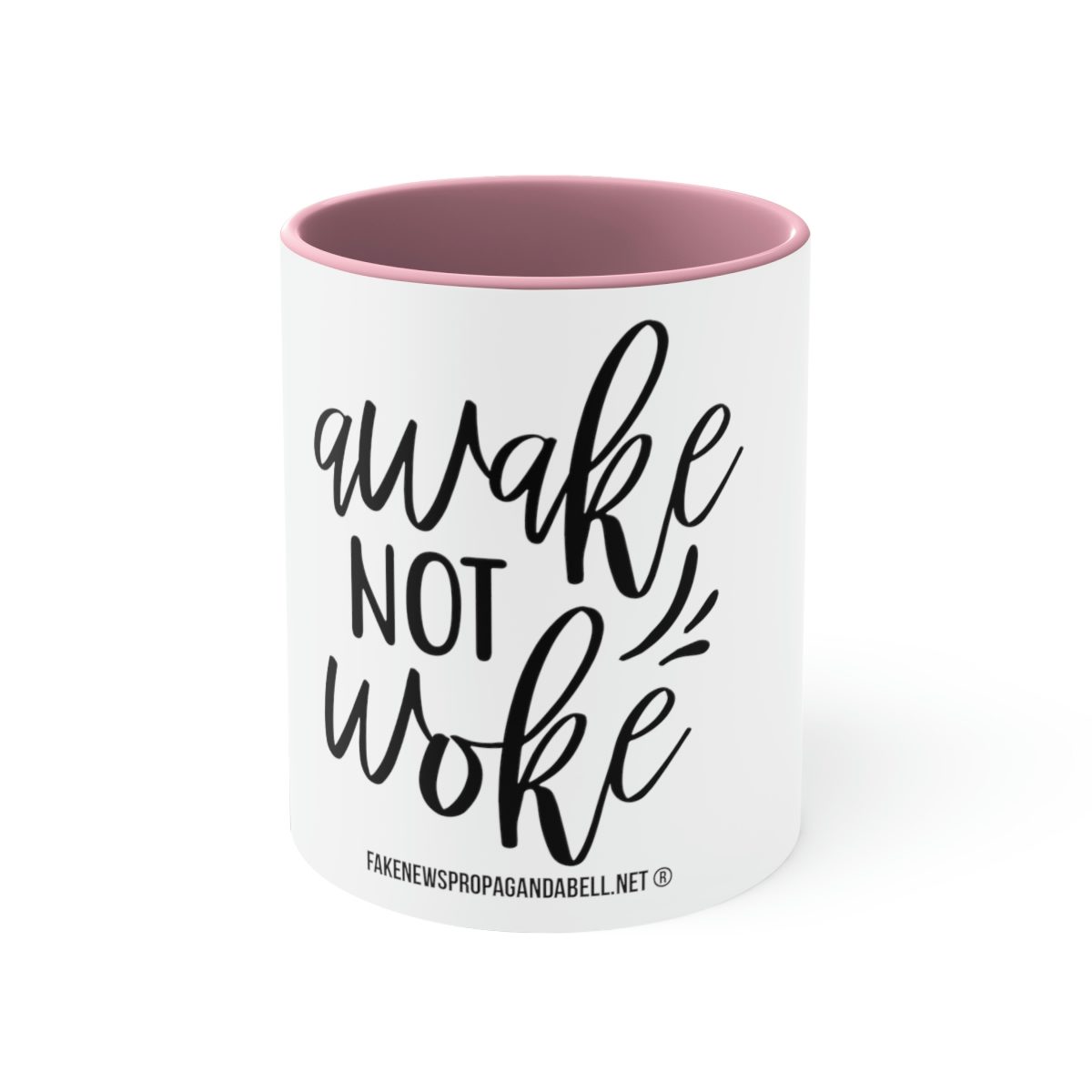Accent Coffee Mug, 11oz WAKE NOT WOKE