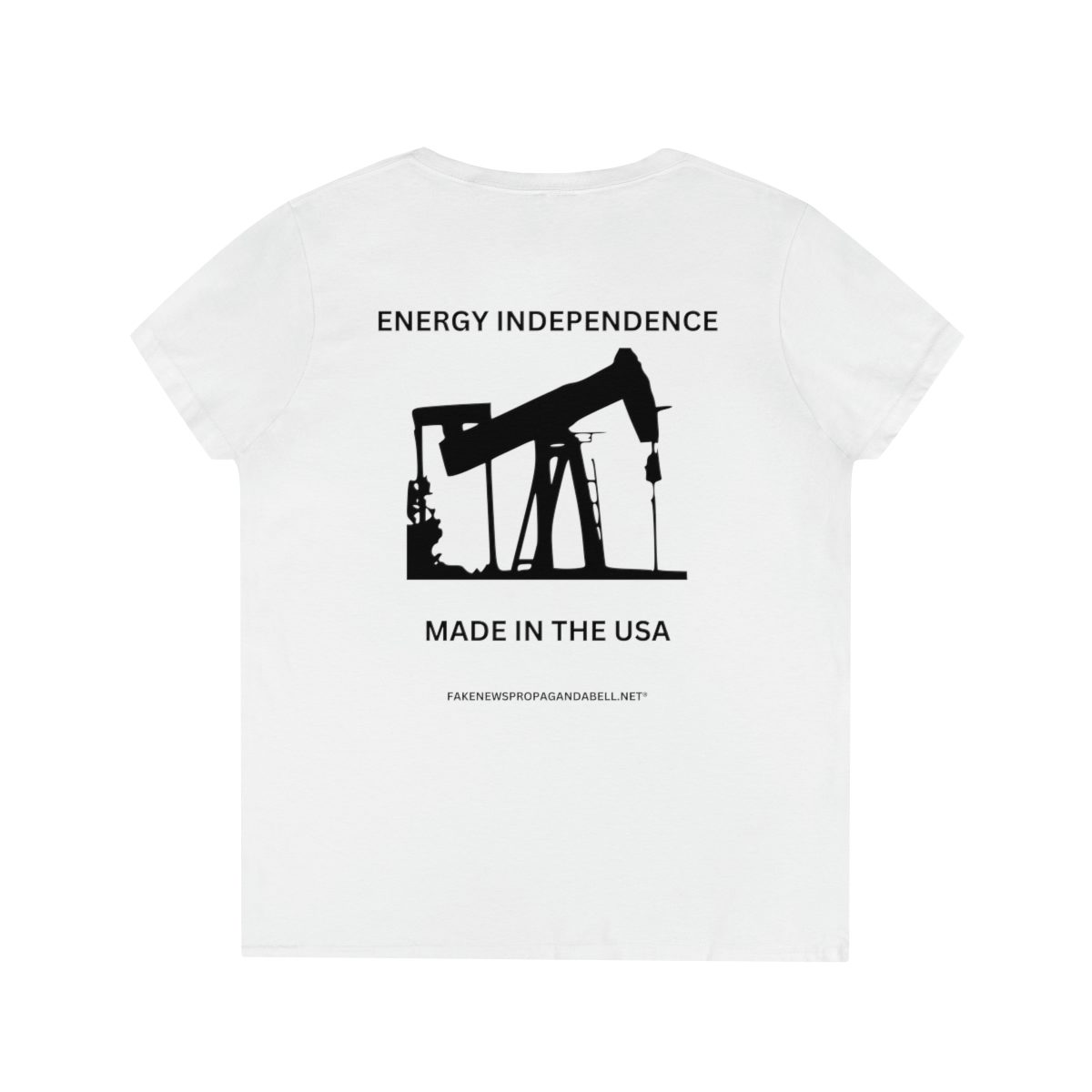 ENERGY INDEPENDENCE  Ladies’ V-Neck T-Shirt