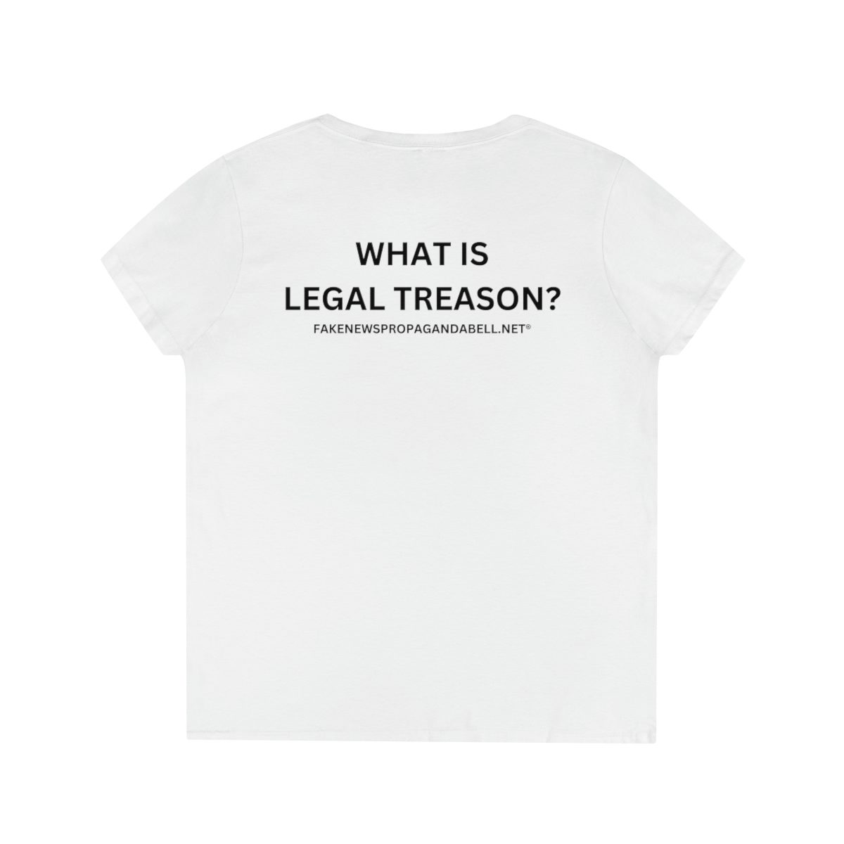 WHAT IS LEGAL TREASON  Ladies’ V-Neck T-Shirt